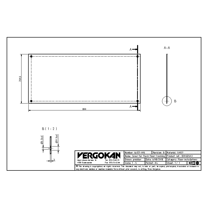 COMMERCIAL DOVG350.3